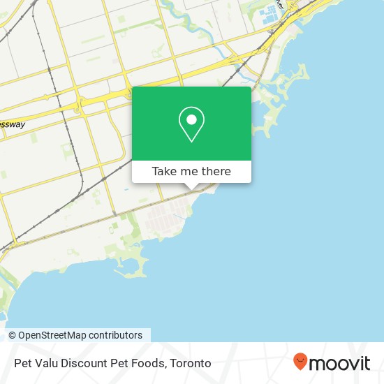 Pet Valu Discount Pet Foods map