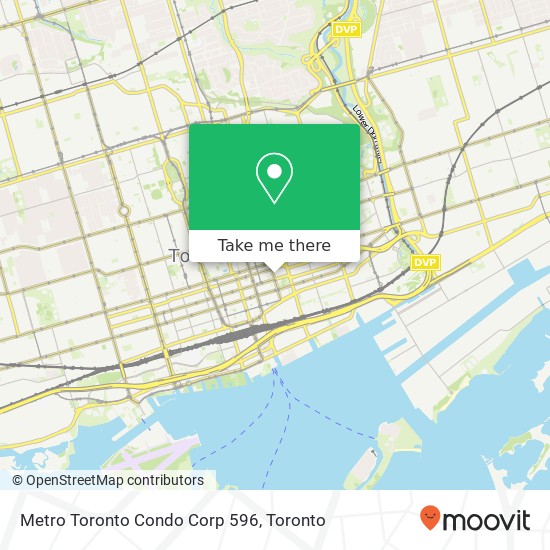 Metro Toronto Condo Corp 596 map