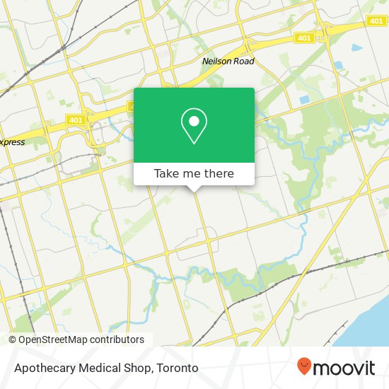 Apothecary Medical Shop map