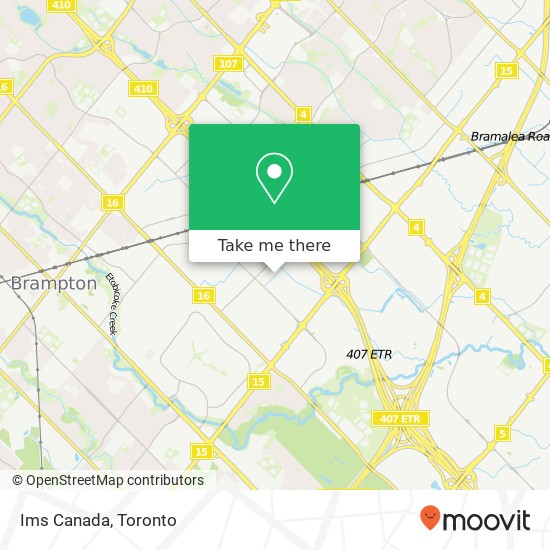 Ims Canada map