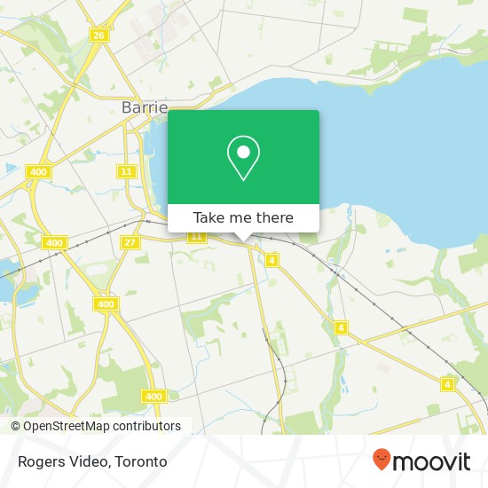 Rogers Video map