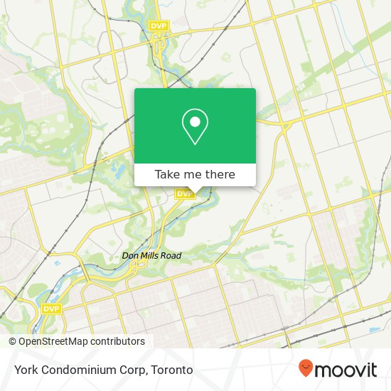 York Condominium Corp map