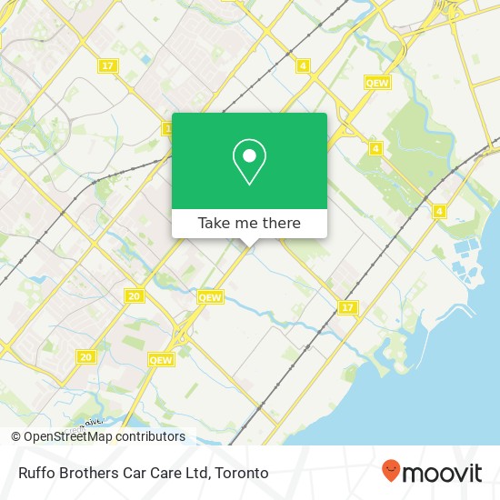 Ruffo Brothers Car Care Ltd map
