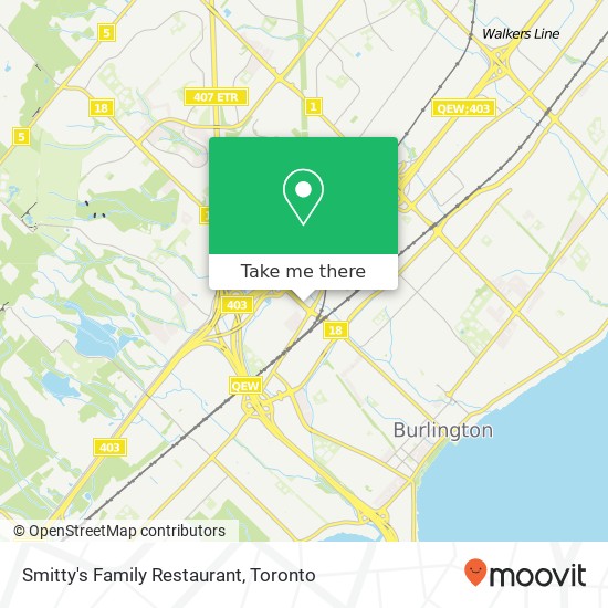 Smitty's Family Restaurant map