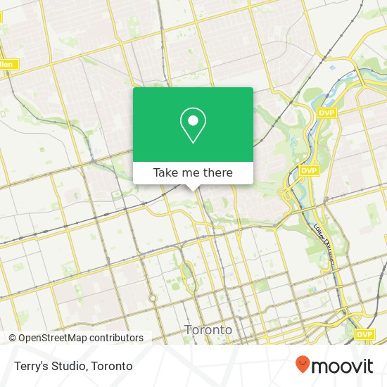 Terry's Studio map