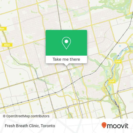 Fresh Breath Clinic map