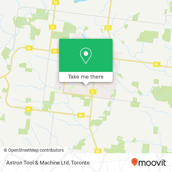 Astron Tool & Machine Ltd map