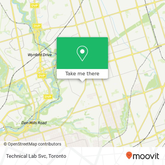 Technical Lab Svc map