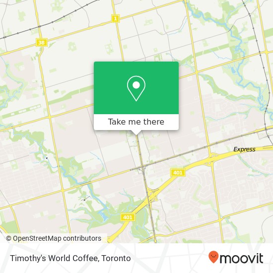 Timothy's World Coffee map