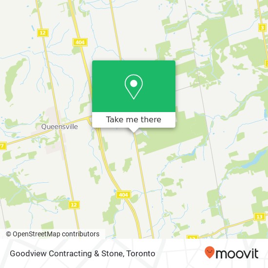 Goodview Contracting & Stone map