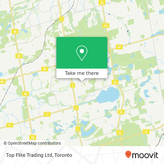 Top Flite Trading Ltd map