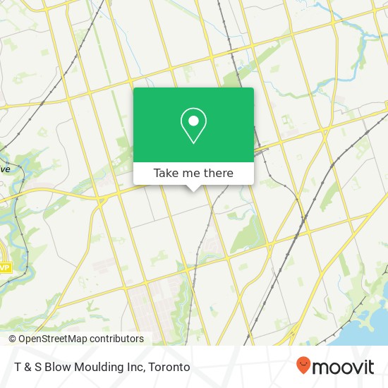 T & S Blow Moulding Inc map