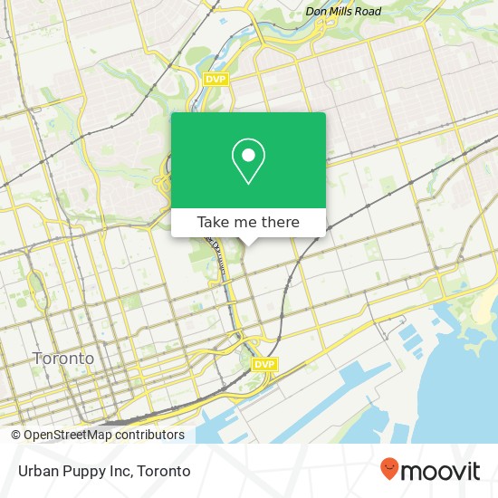 Urban Puppy Inc map