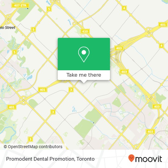Promodent Dental Promotion map