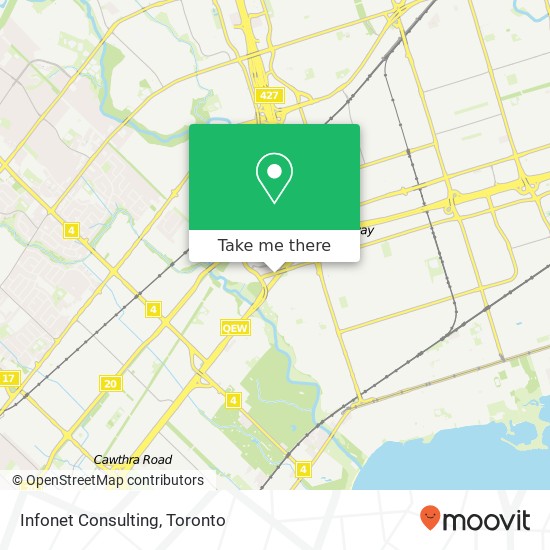 Infonet Consulting map