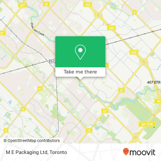 M E Packaging Ltd map