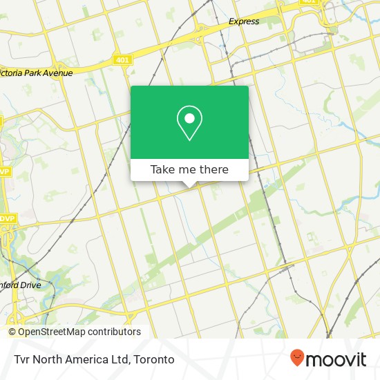 Tvr North America Ltd map
