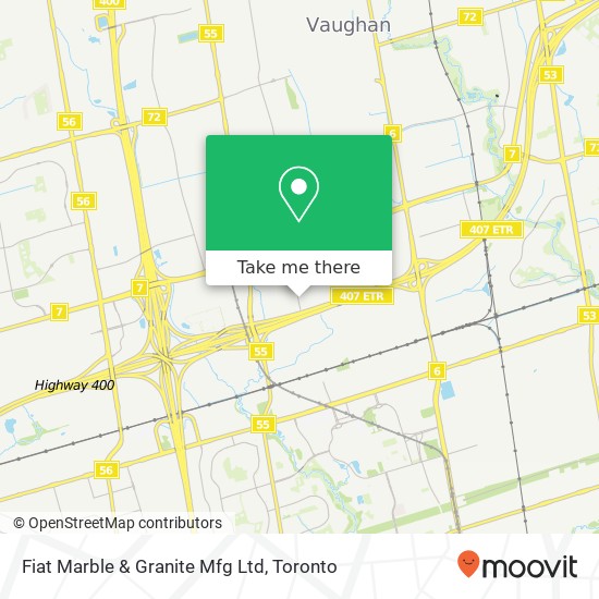 Fiat Marble & Granite Mfg Ltd map