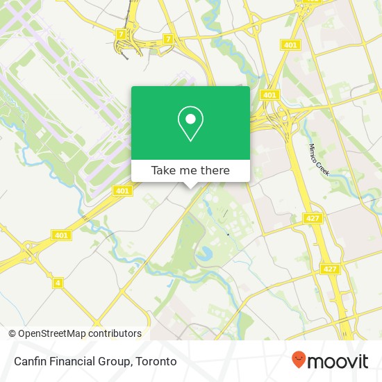 Canfin Financial Group map