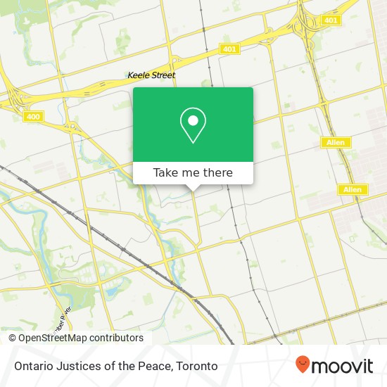 Ontario Justices of the Peace map