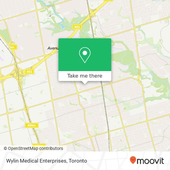 Wylin Medical Enterprises map