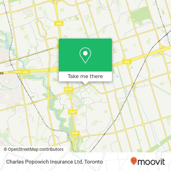 Charles Popowich Insurance Ltd map