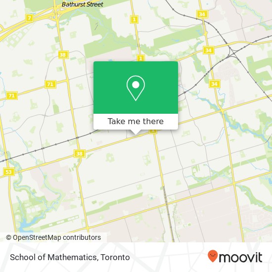 School of Mathematics map