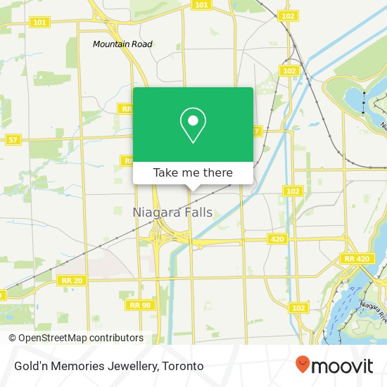 Gold'n Memories Jewellery map