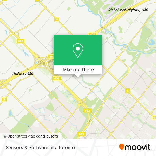 Sensors & Software Inc map