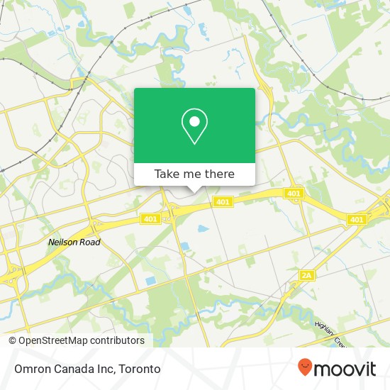 Omron Canada Inc map