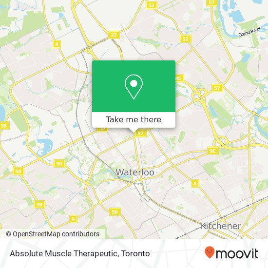 Absolute Muscle Therapeutic map