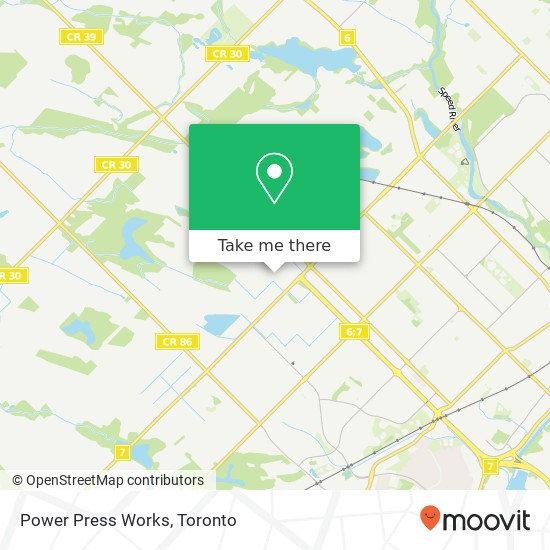 Power Press Works map
