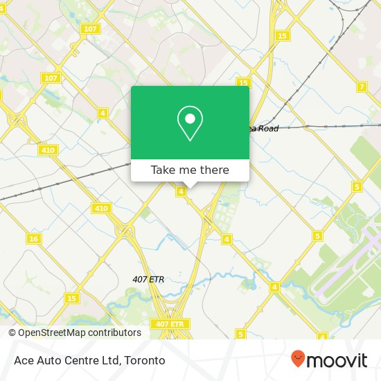 Ace Auto Centre Ltd map