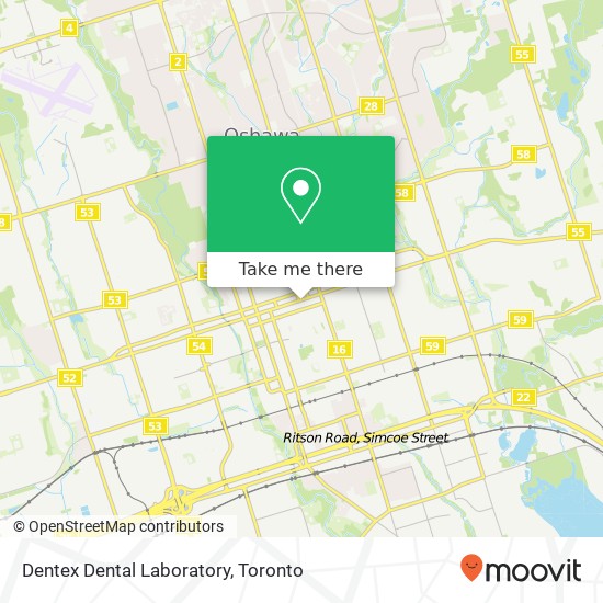 Dentex Dental Laboratory map