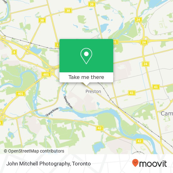 John Mitchell Photography map