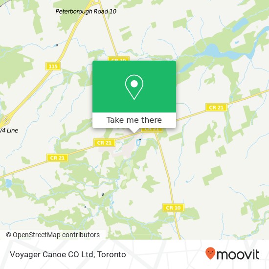 Voyager Canoe CO Ltd map