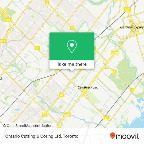 Ontario Cutting & Coring Ltd plan