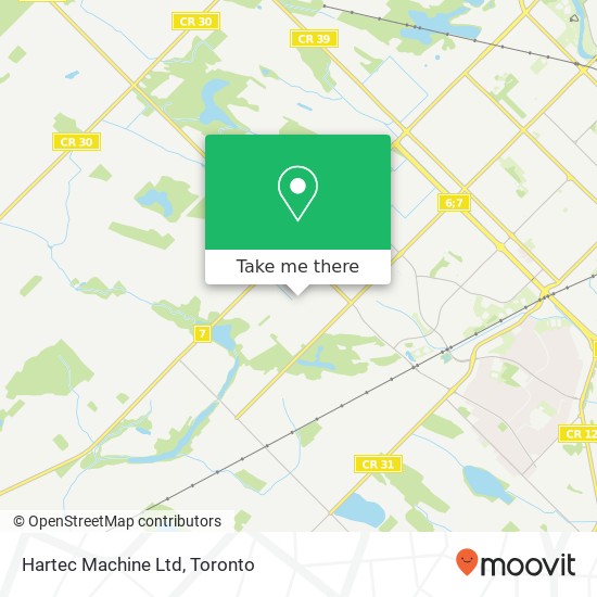 Hartec Machine Ltd map