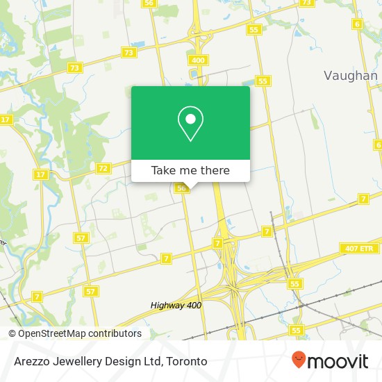 Arezzo Jewellery Design Ltd map