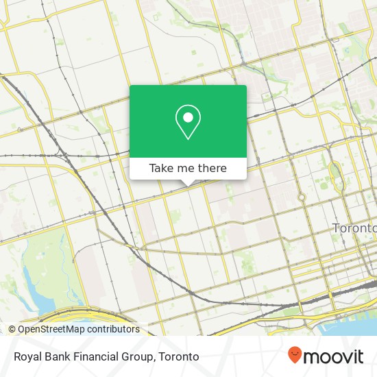 Royal Bank Financial Group map