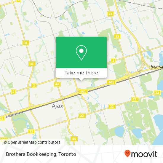Brothers Bookkeeping map