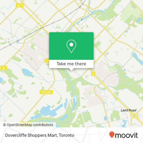 Dovercliffe Shoppers Mart map