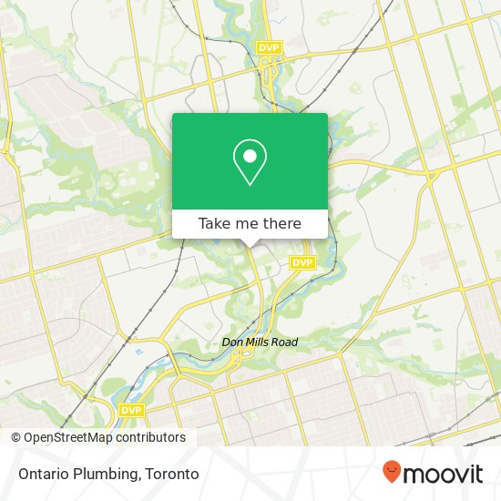 Ontario Plumbing map