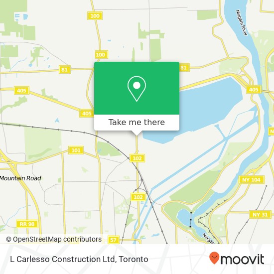 L Carlesso Construction Ltd map