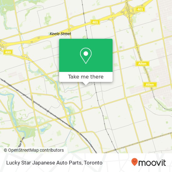 Lucky Star Japanese Auto Parts map