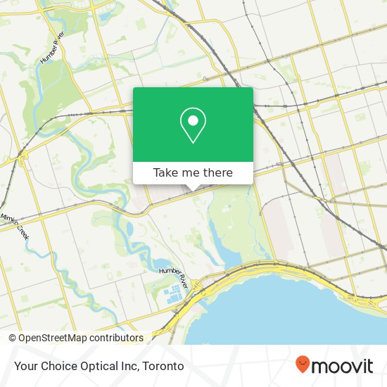 Your Choice Optical Inc map