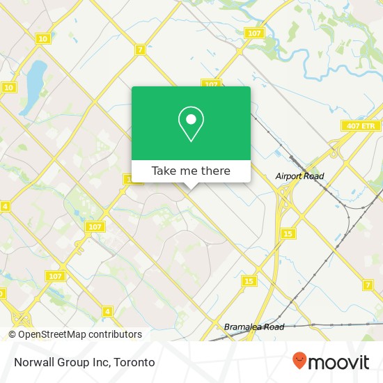 Norwall Group Inc map