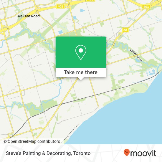Steve's Painting & Decorating map