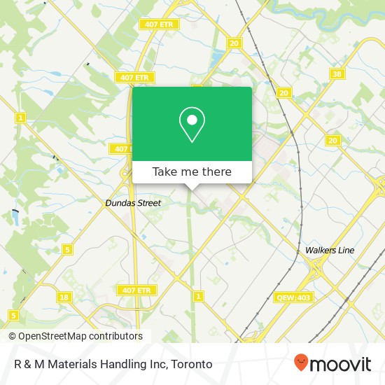 R & M Materials Handling Inc map