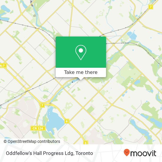 Oddfellow's Hall Progress Ldg map
